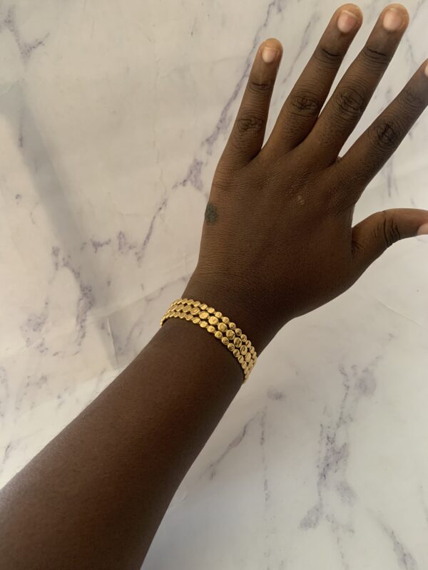 PAT GOLD BANGLE
