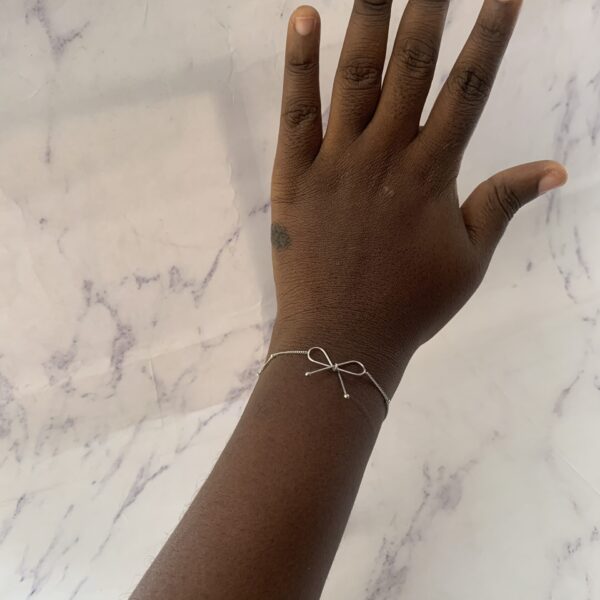BOW BRACELET SILVER