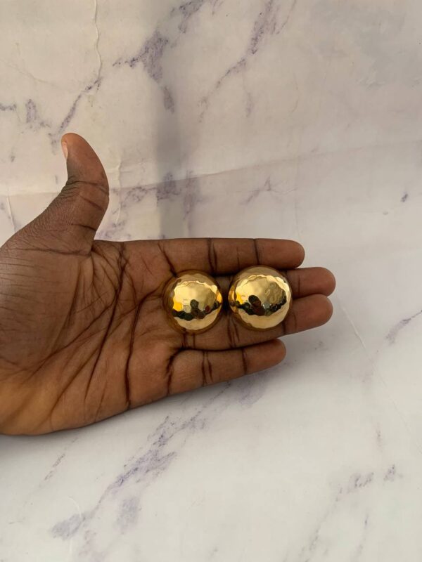 TEXTURED DICKS EARRING
