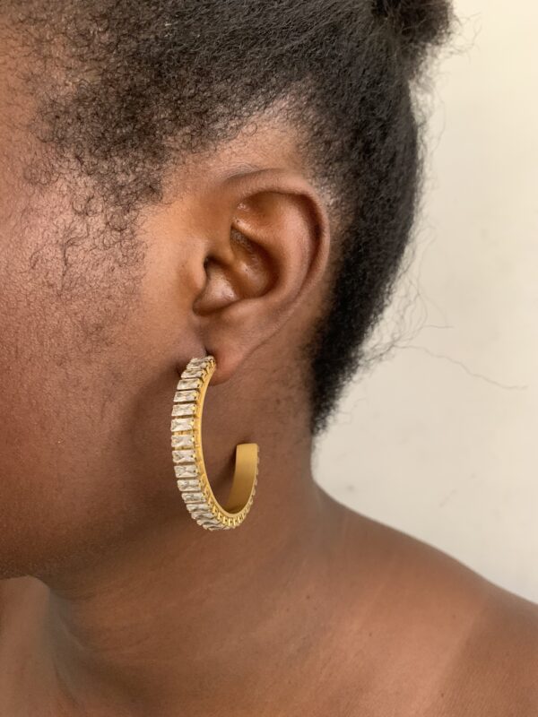 ISLAND GOLD EARRING - Image 2