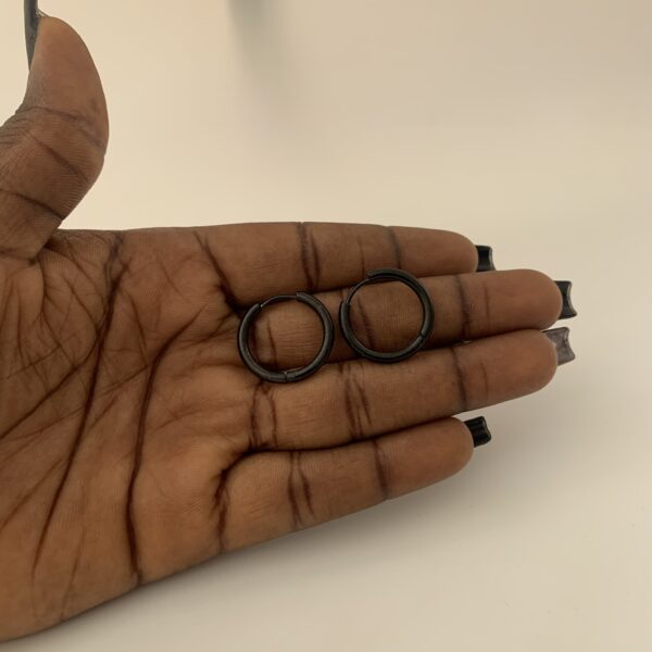 16MM HOOP BLACK