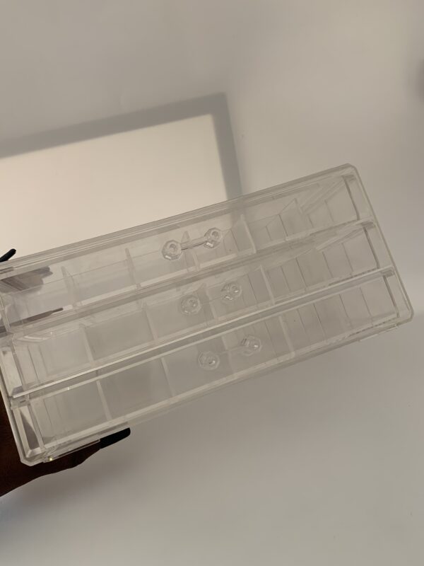 72 RECTANGULAR ACRYLIC JEWELRY ORGANIZER