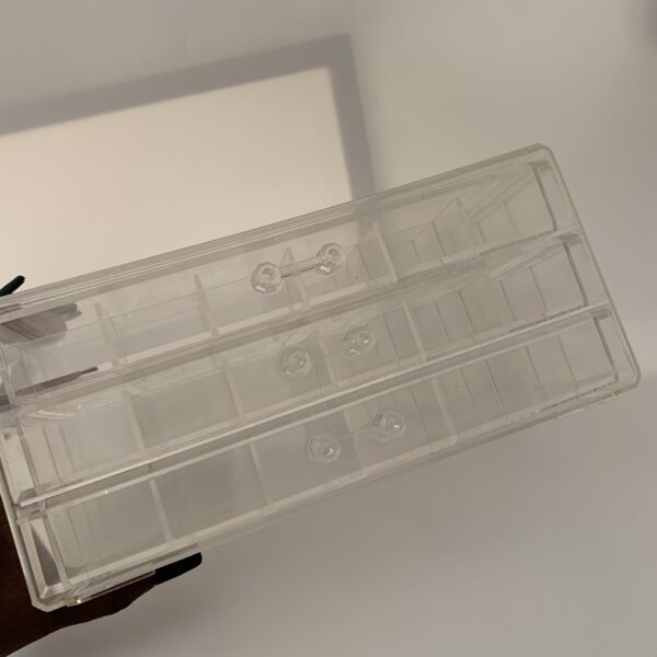 72 RECTANGULAR ACRYLIC JEWELRY ORGANIZER