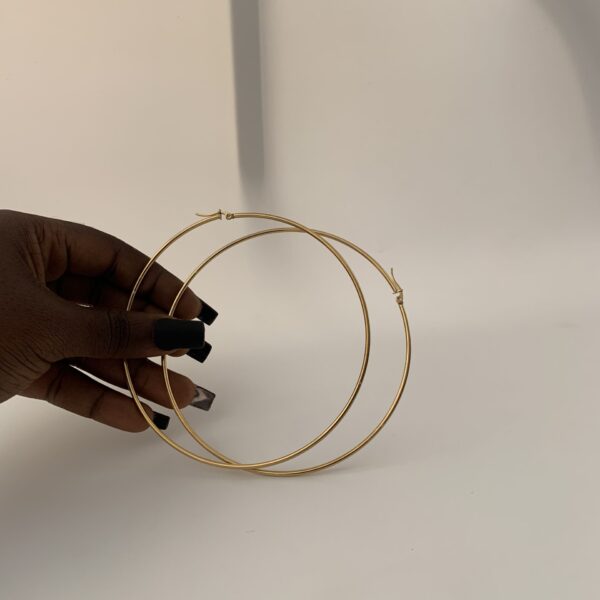 100MM  HOOP EARRING