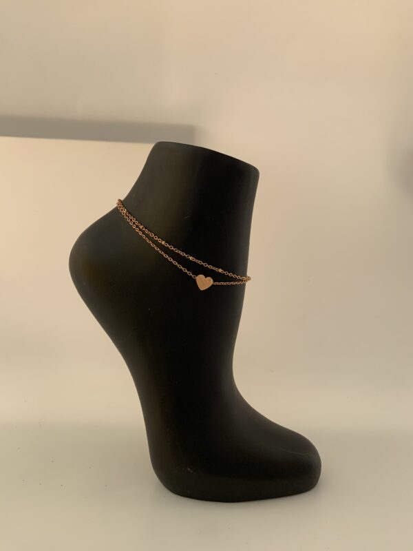 ROSEGOLD LOVE ANKLET