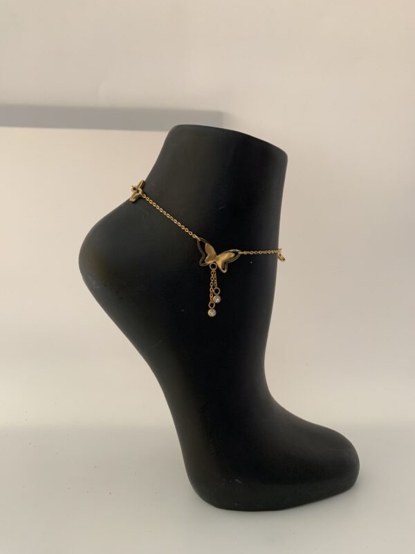 BUTTERFLY ANKLET