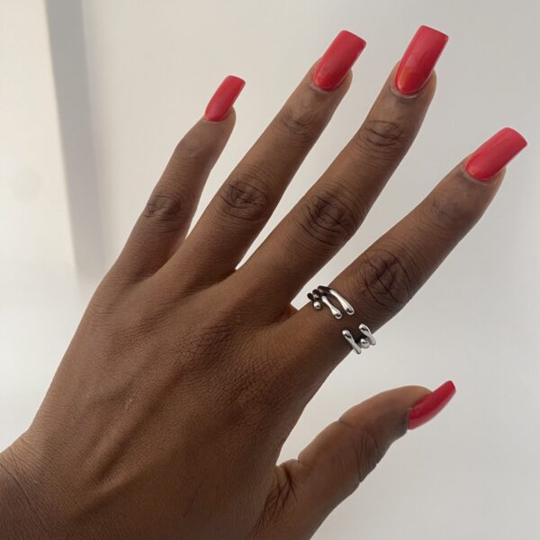 BRIAN SILVER RING 10