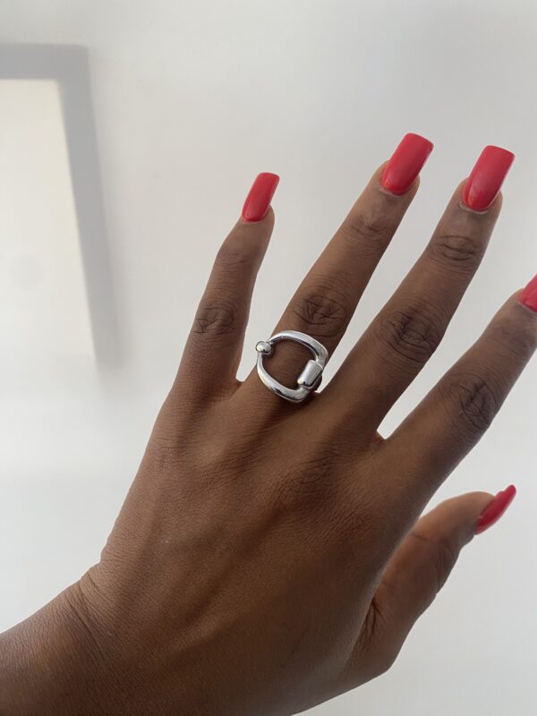 MELLA SILVER RING 9 - Image 2