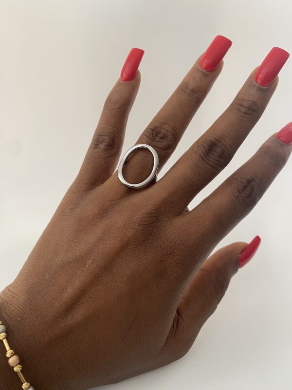FALI 2 SILVER RING 9 - Image 2
