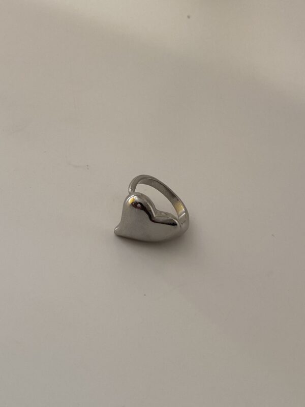 LAXY 2 SILVER RING 9