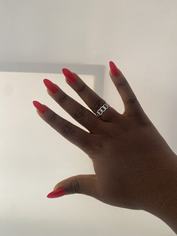 ADJUSTABLE LINK O RING SILVER