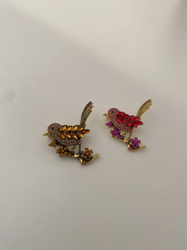 PARROT PINK BROOCH - Image 2