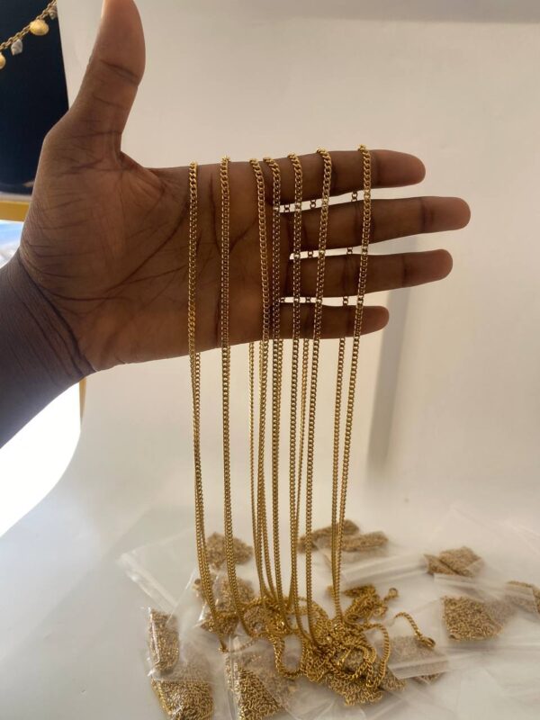 3MM CUBAN WAISTCHAIN 1[35INCHES]