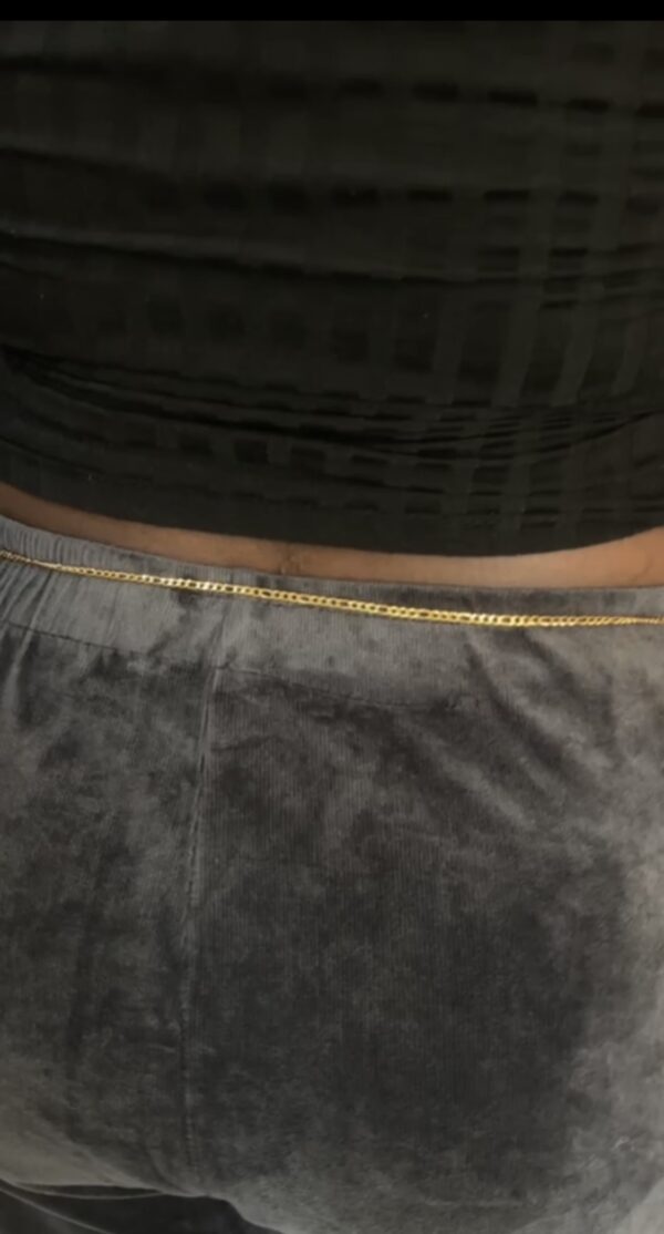 3MM CUBAN WAISTCHAIN 2[35INCHES]