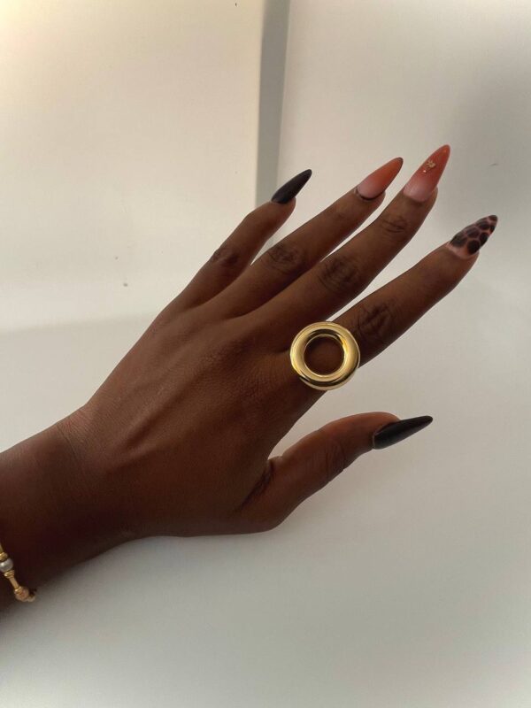 ASAM GOLD RING SIZE 10