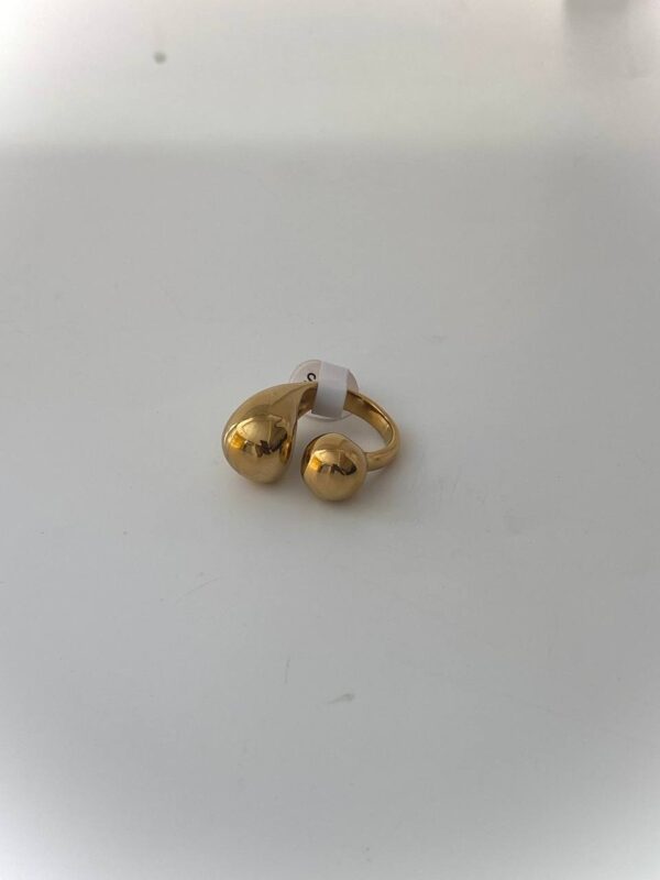 DUO BALL RING SIZE 7 - Image 2