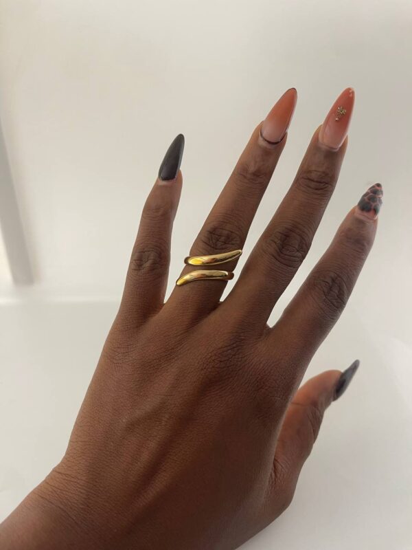 FLASH GOLD RING SIZE 7