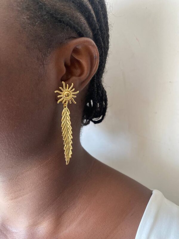 SUN BEAN EARRING - Image 2