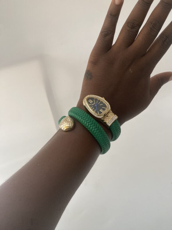 GREEN WRAP WATCH