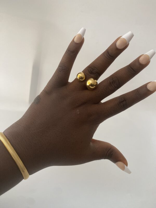 DUO BALL RING SIZE 7