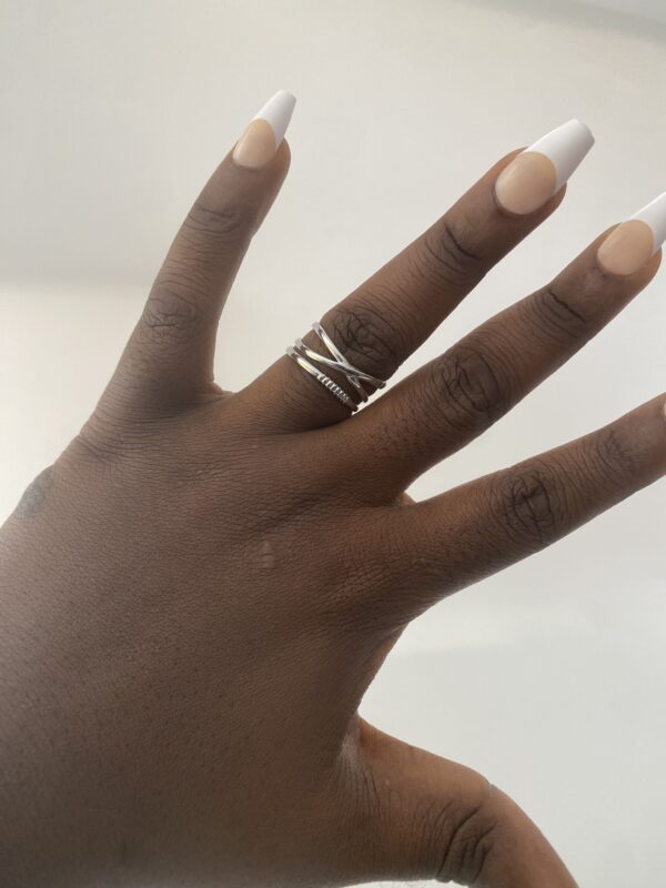 CROSS BAR SILVER ADJUSTABLE