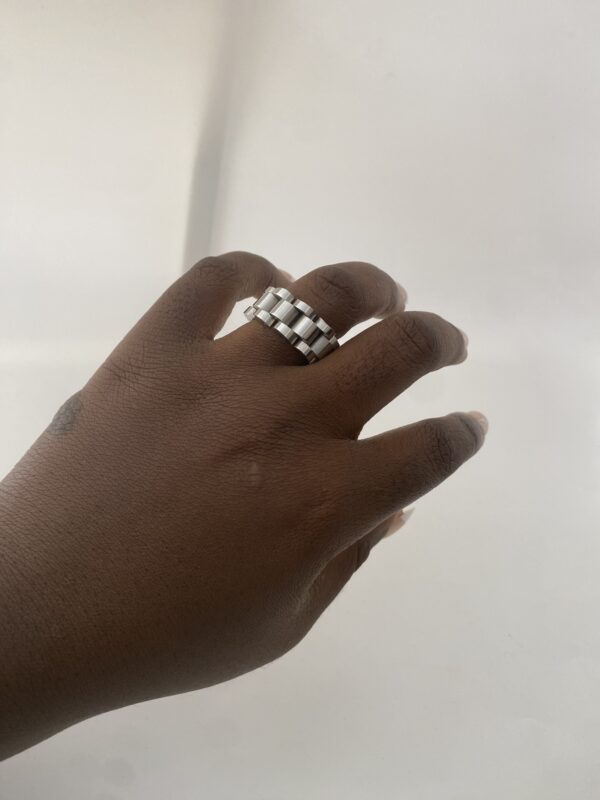 CUBI SILVER SIZE 9