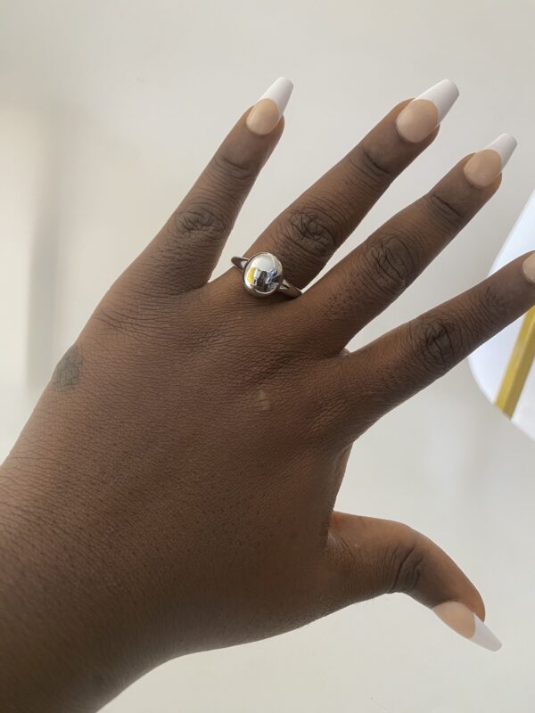ALIYAH SILVER RING 10