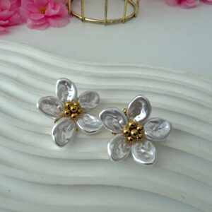 FLOWER PEARL2 EARRING
