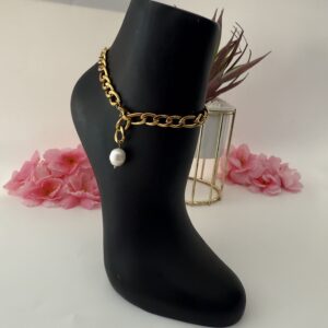 CUBAN PEARL ANKLET