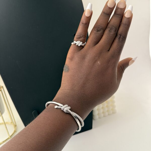 ARGENTINA BANGLE AND RING SILVER