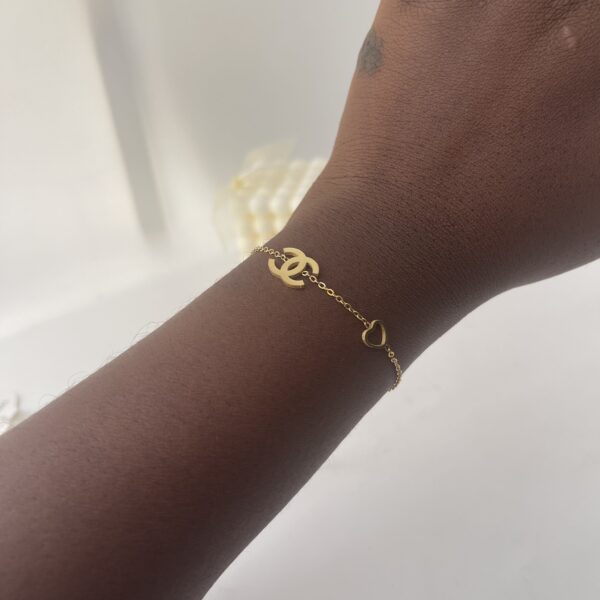 CH HEART BRACELET