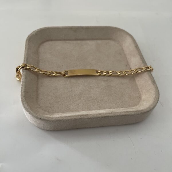 ENGRAVE SILVER SMALL TIGHT BRACELET