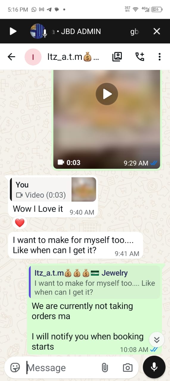 Customer testimonial 1